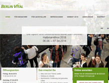 Tablet Screenshot of berlin-vital.de